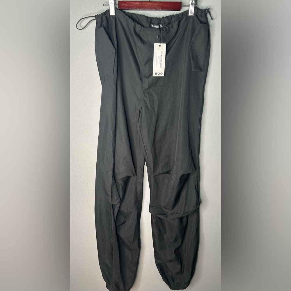 Boohoo Parachute Cargo Pants